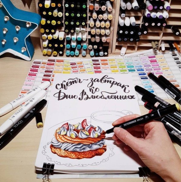 Скетчбук Кристаллы