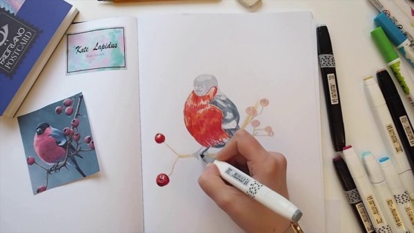 Крутые рисунки фломастерами