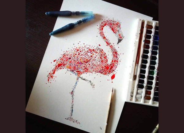 Рисунки фломастерами легкие