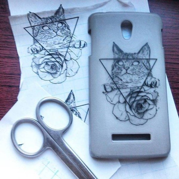 Рисунки на чехол