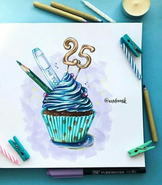 Идеи для рисунков на день рождения