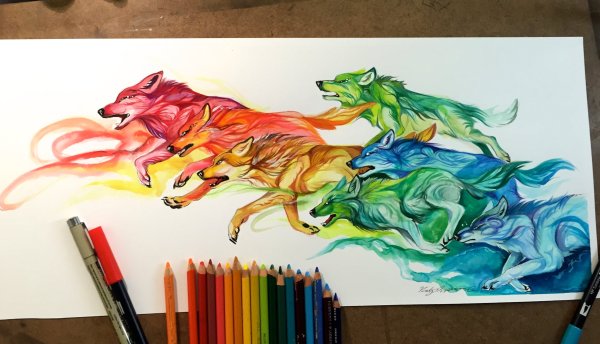 Скетчбук для рисования фломастерами