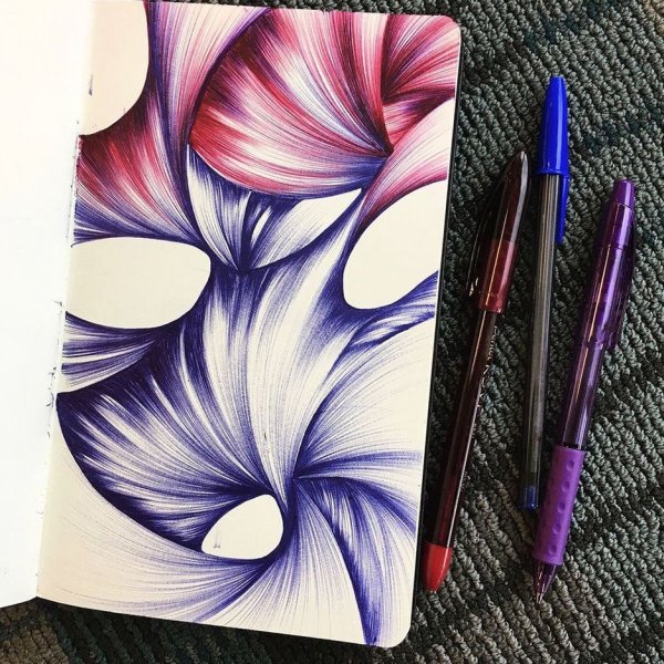 Красивые картины фломастерами