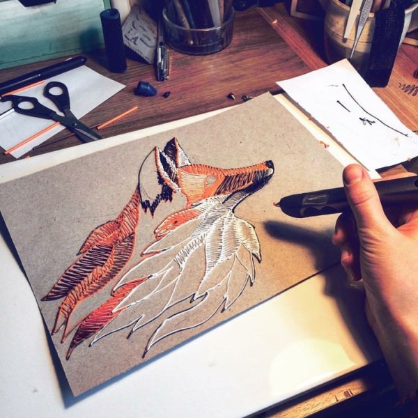 Идеи для рисунков 3d ручкой