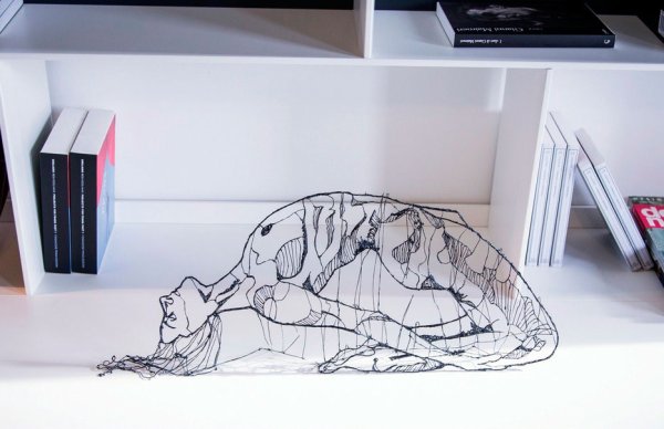 Рисунки по клеточкам чёрной ручкой