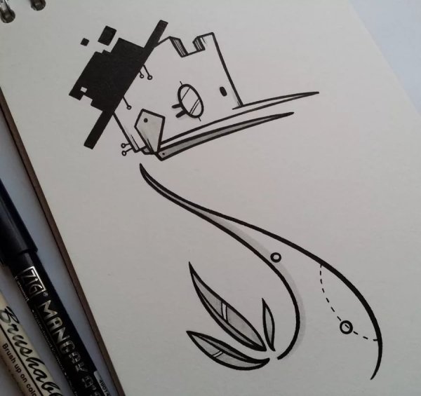 Маленькие простенькие рисунки