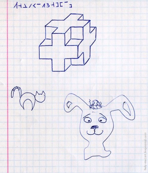 Легкие рисунки