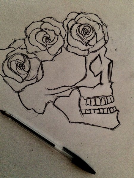 Рисунки девушек цветными карандашами