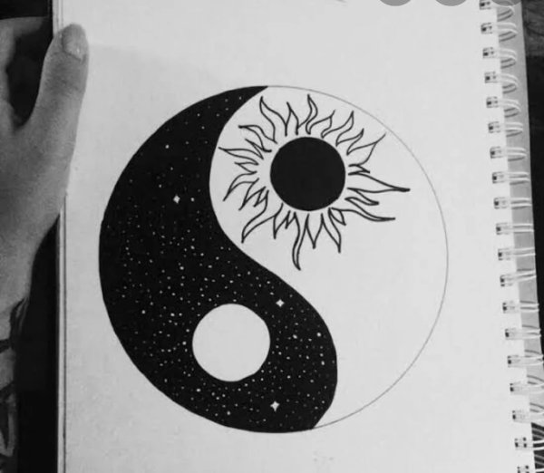 Рисунки в черно белом стиле