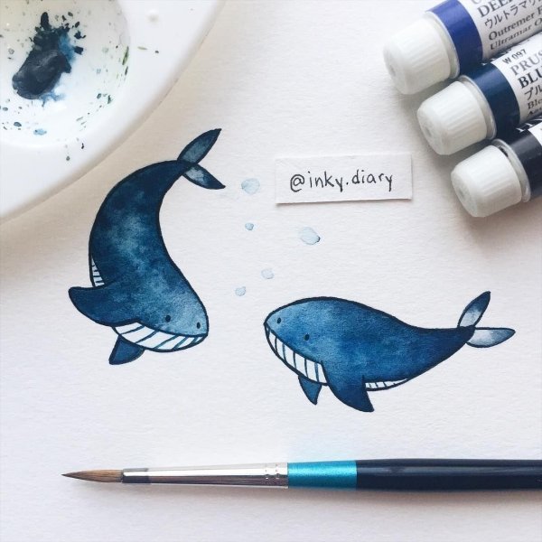 Рисунки для скейджбука