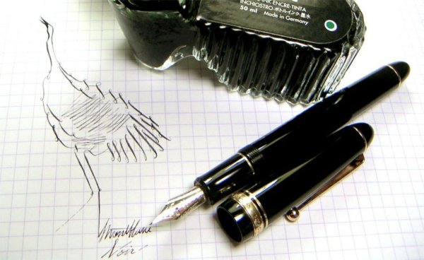 Перо для рисования чернилами