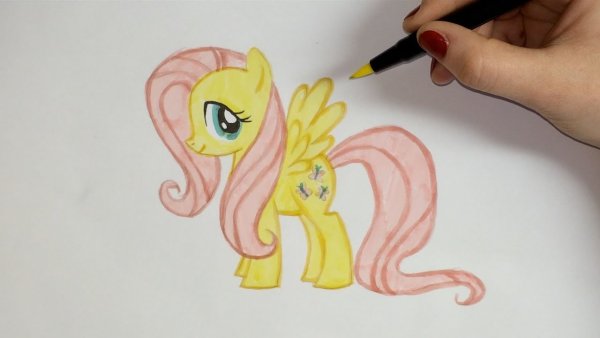 Пони рисунки сложные