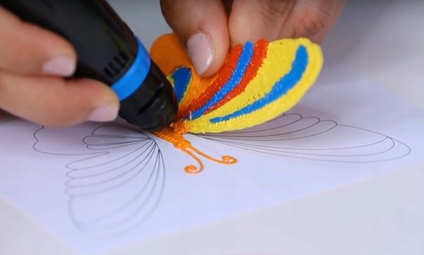 Объемное рисование для детей 3 д ручкой