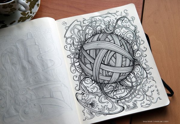 Рисунки для блокнота