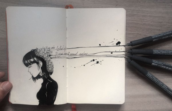 Рисунки для блокнота