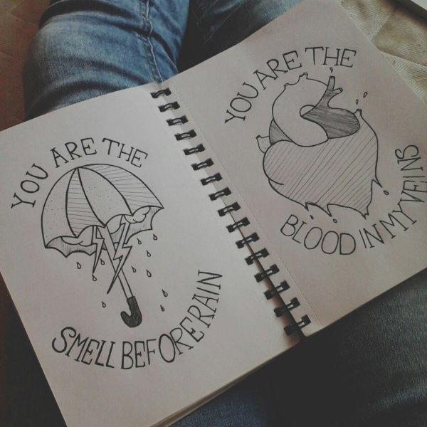 Рисунки для дневника