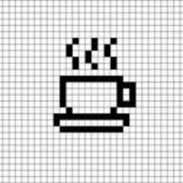 Рисунки по клеточкам в тетради ручкой