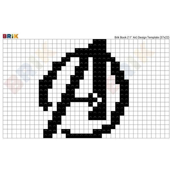 Рисунки по клеточкам в блокноте