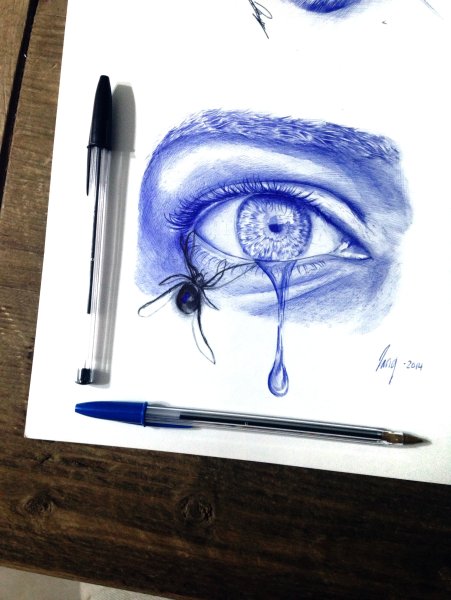 Красивые рисунки ручкой