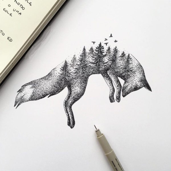 Kerby Rosanes геометрические животные