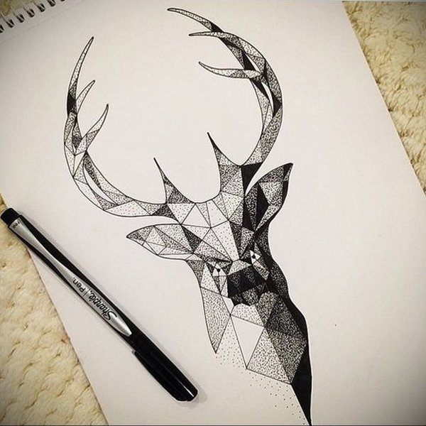 Керби Розанес геометрические звери