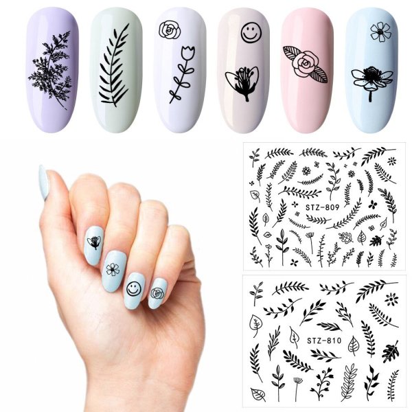 Маникюр с рисунком