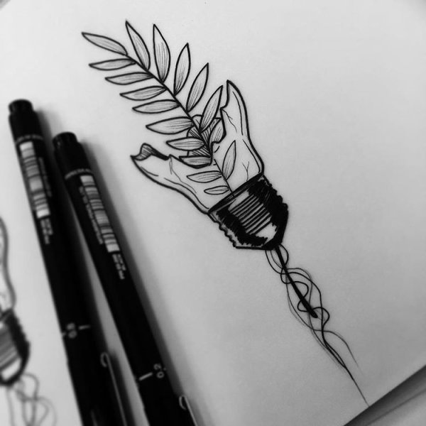 Эскизы татуировок Эстетика