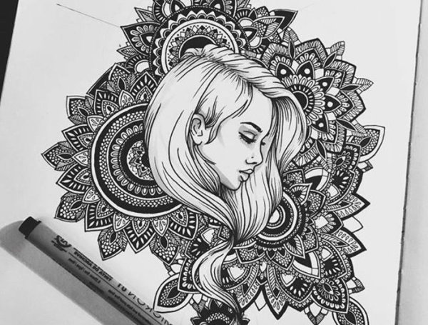 Интересные эскизы рисунков