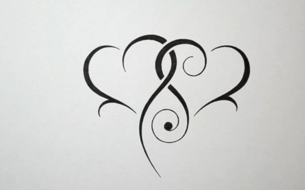 Красивый узор легкий