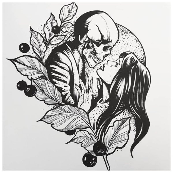 Черно белые рисунки