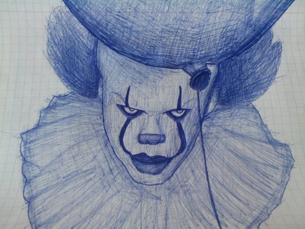 Лёгкие рисунки ручкой