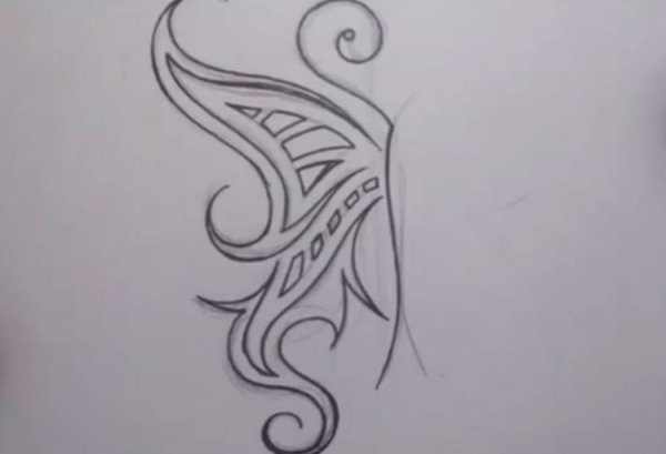 Рисунок ручкой для начинающих пошагово