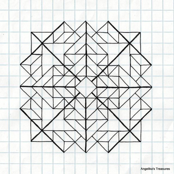 Красивые узоры для украшения тетради