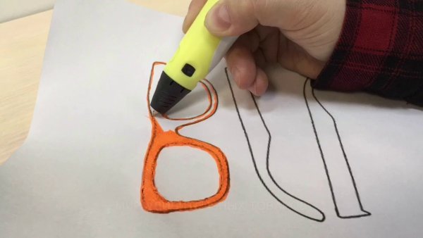 Лёгкие рисунки 3д ручкой для начинающих