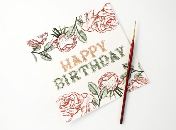 Красивые рисунки на день рождения