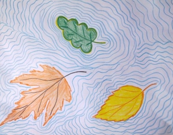 Осеннее дерево раскраска