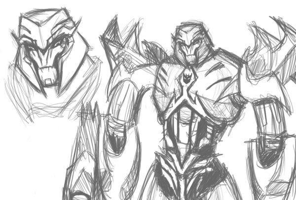 Раскраски трансформеры Прайм Мегатрон