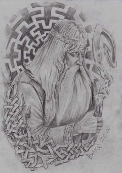 Славянские руны квадрат Сварога