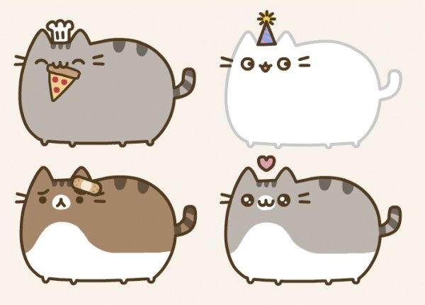 Пушины для срисовки для бумажных сюрпризов