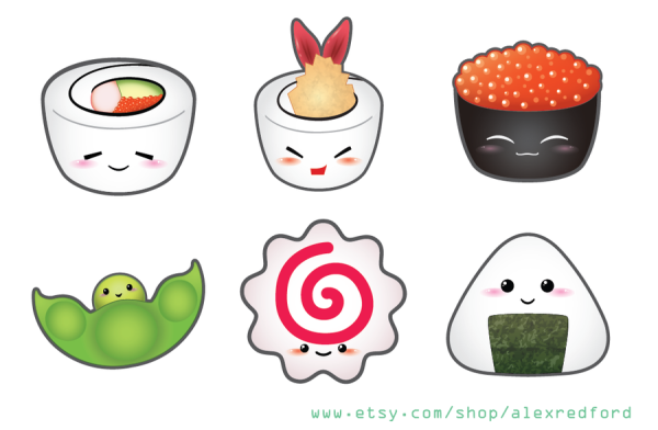 Маленькие рисунки для срисовки еда