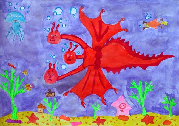 Рисунок фантазия