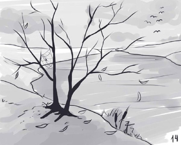 Рисунок осень