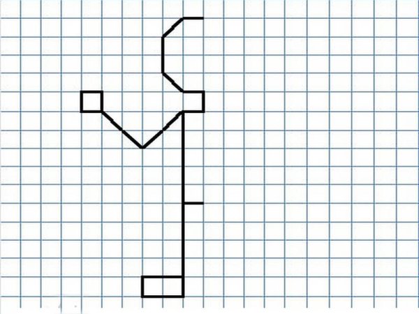 Дорисуй в клетку