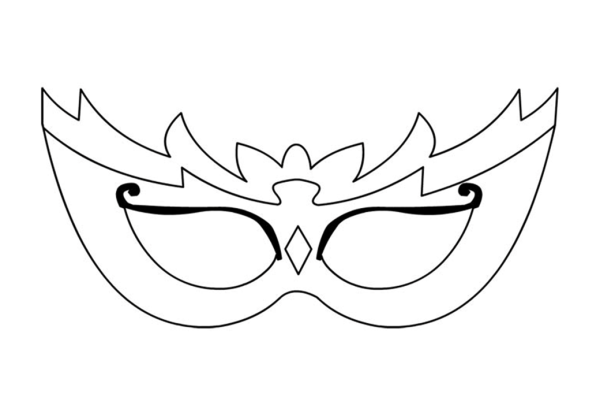Карнавальные маски шаблоны для печати