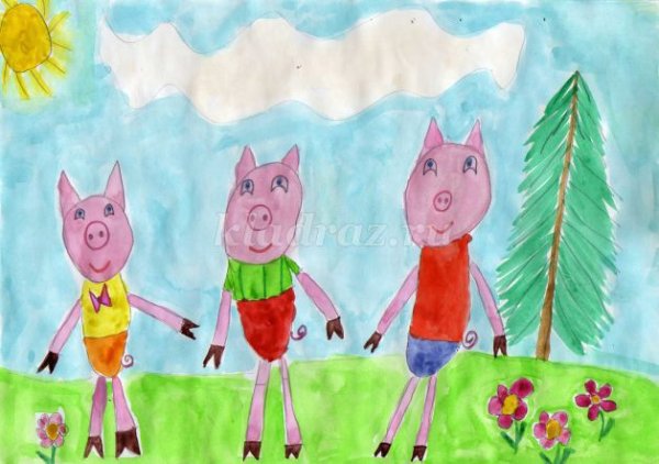 Рисунок 3 поросенка