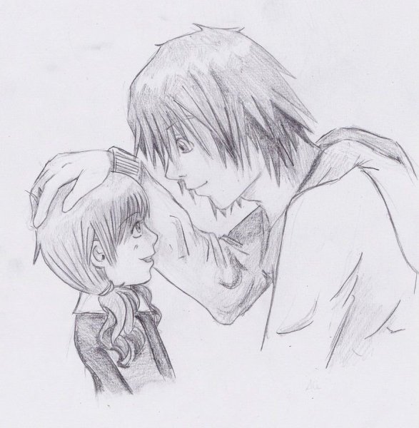 Брат рисунок