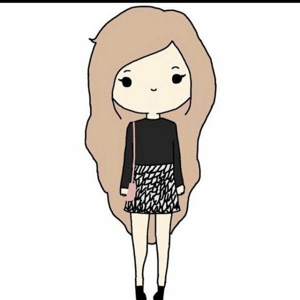 Картинки для срисовки девочки