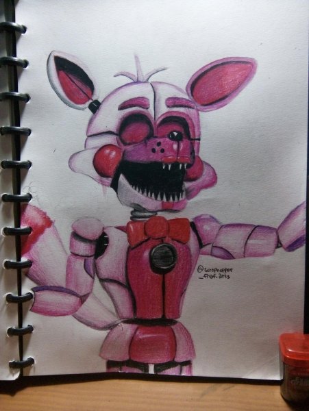 Фантайм Фредди карандашом