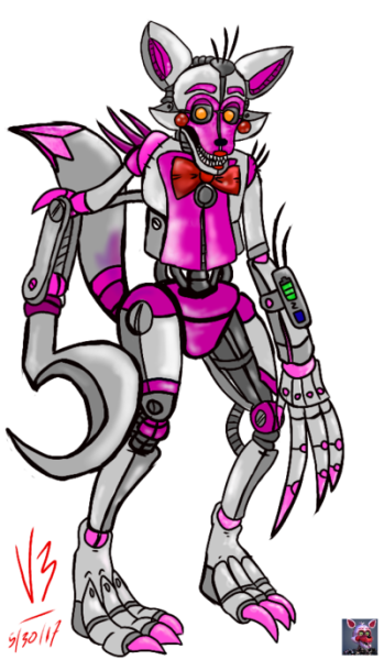 ФНАФ фантайм Мангл