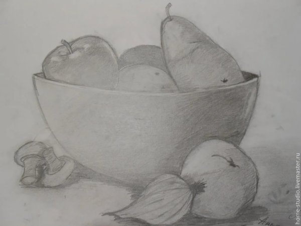 Лёгкие рисунки натюрморт